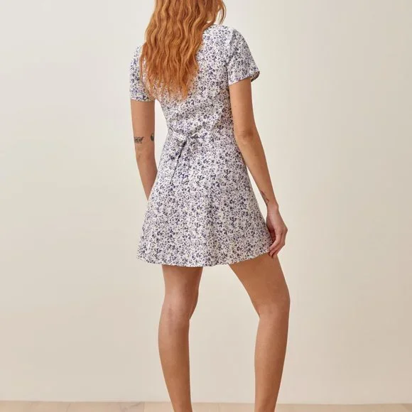 NWOT Reformation Margeaux Dress Johanna - Picture 4 of 6